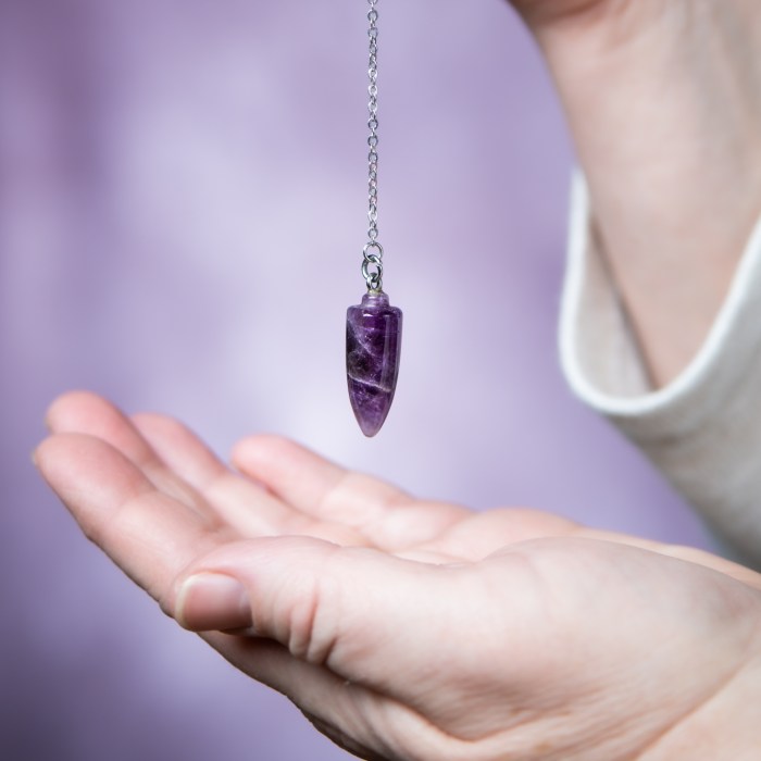 Purple pendulum